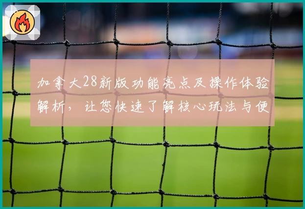 加拿大28新版功能亮点及操作体验解析，让您快速了解核心玩法与便捷技巧